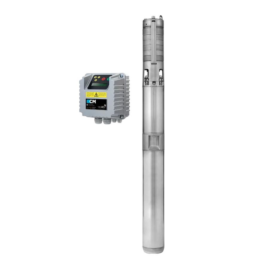 4HS – 4" dykkpumpe med permanent-magnet motor. Drikkevannsklar (ACS-WRAS-KTM).